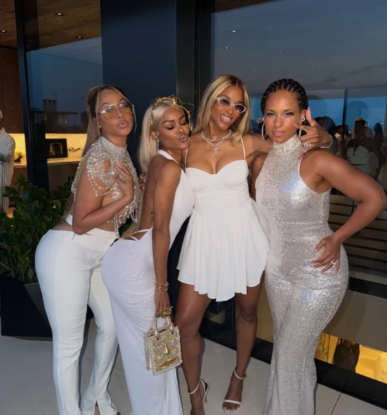 2026 Lala Teyana Ciara Calicia Keys Ciara Teyana Taylor Jay Z Alicia Keys And More Live It Up At Michael Rubins Annual White Party