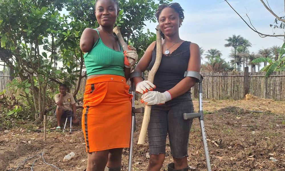 How a farming project in Sierra Leone helps amputees rebuild lives