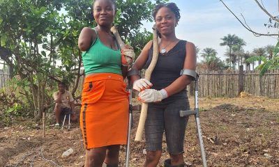 How a farming project in Sierra Leone helps amputees rebuild lives