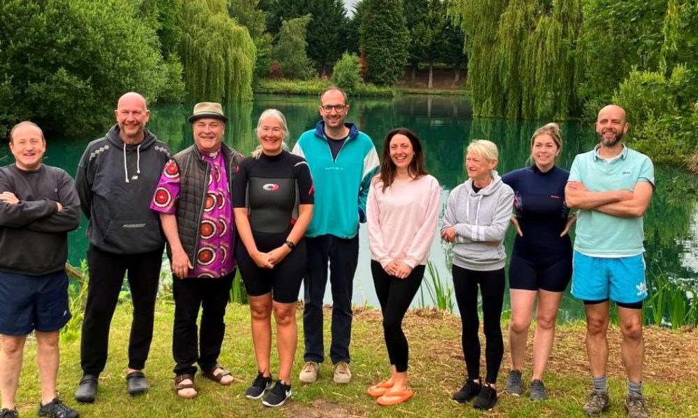 Archbishop of York takes part in charity wild swim