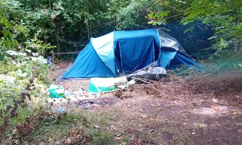 Concern for rough sleepers next to Foss Fairy Trail in York