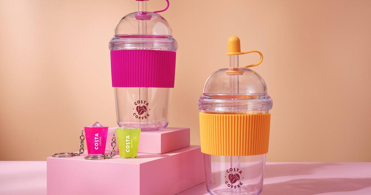 Costa drops new reusable cups fans say are Stanley dupes