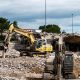 Demolition continues on Gateshead flyover structure