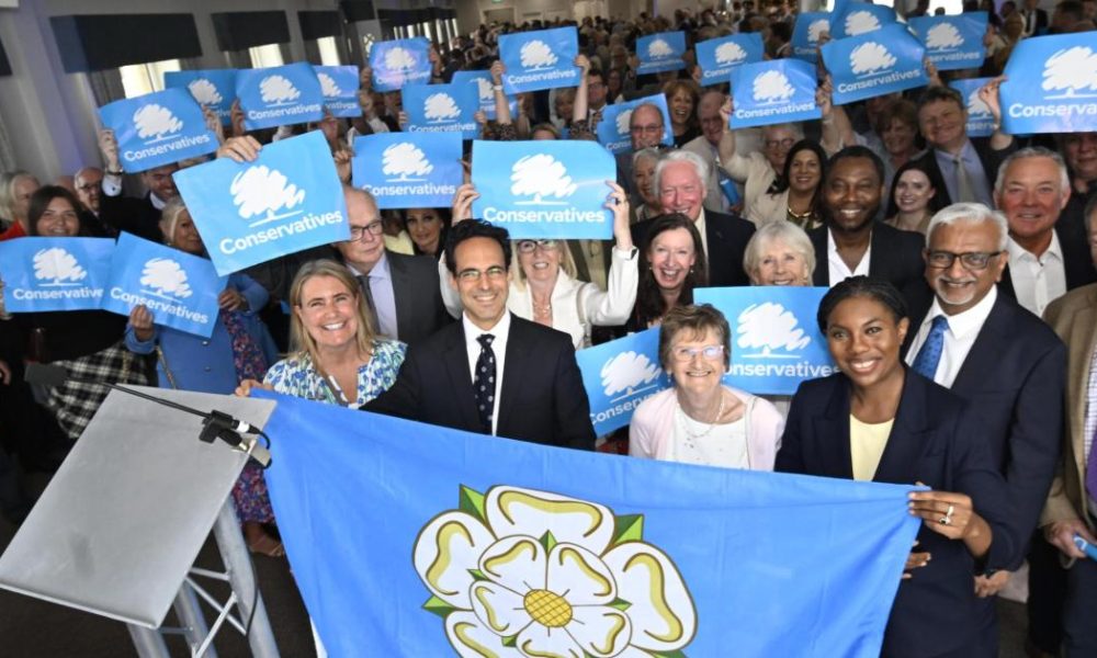 Kemi Badenoch launches Yorkshire campaign for local polls