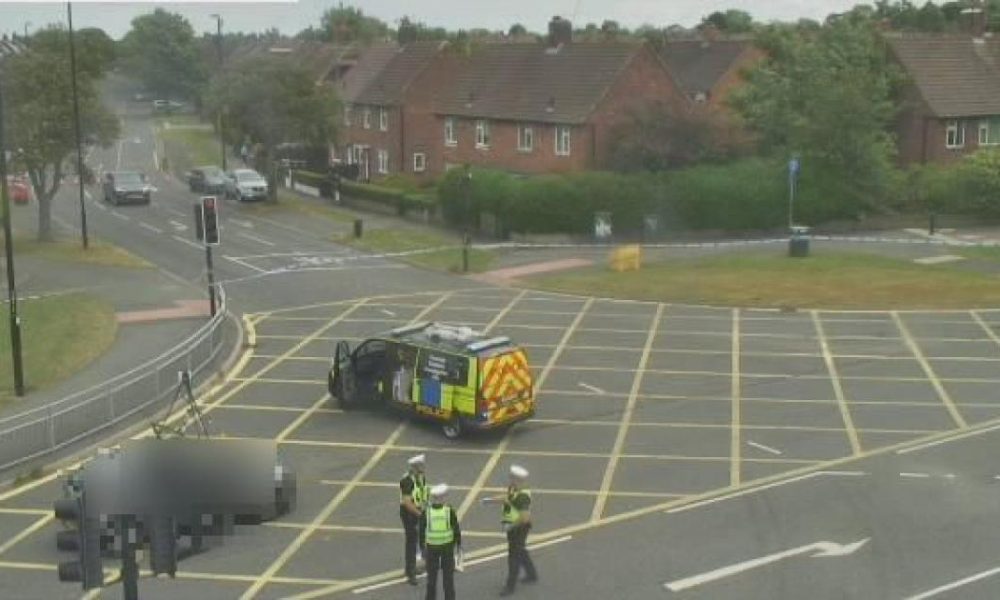 One taken to hospital after crash in North Tyneside