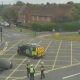 One taken to hospital after crash in North Tyneside