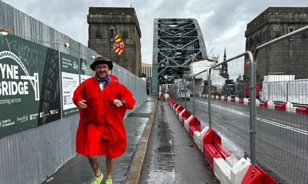 Northumberland Freemason Guy Spencer Smith in 400-mile challenge