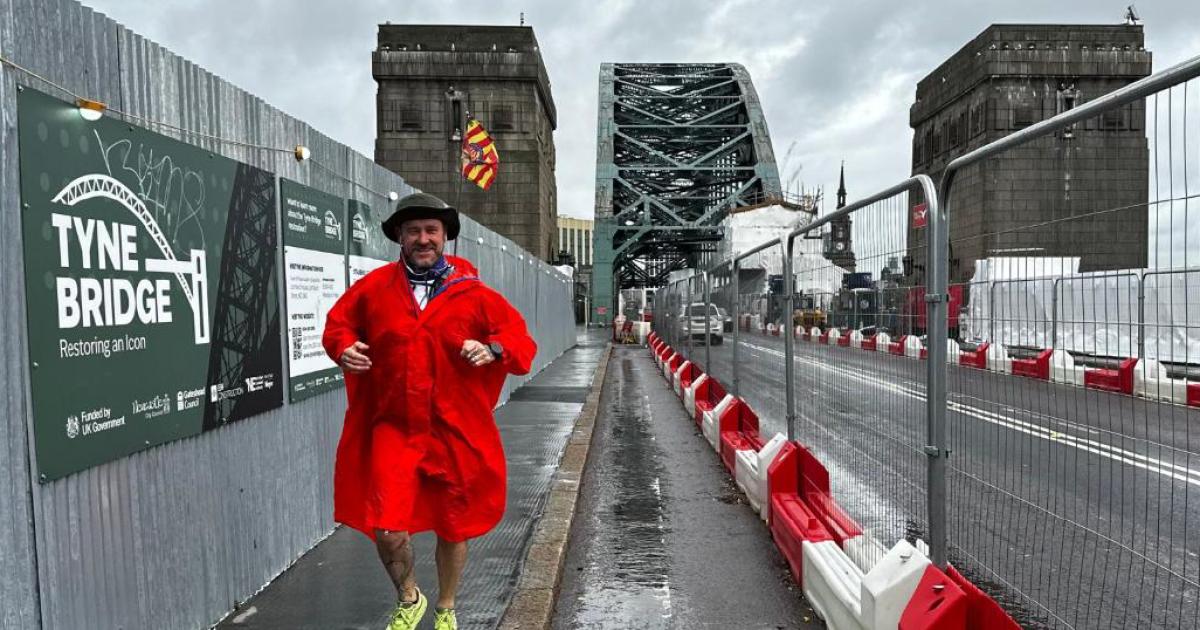 Northumberland Freemason Guy Spencer Smith in 400-mile challenge
