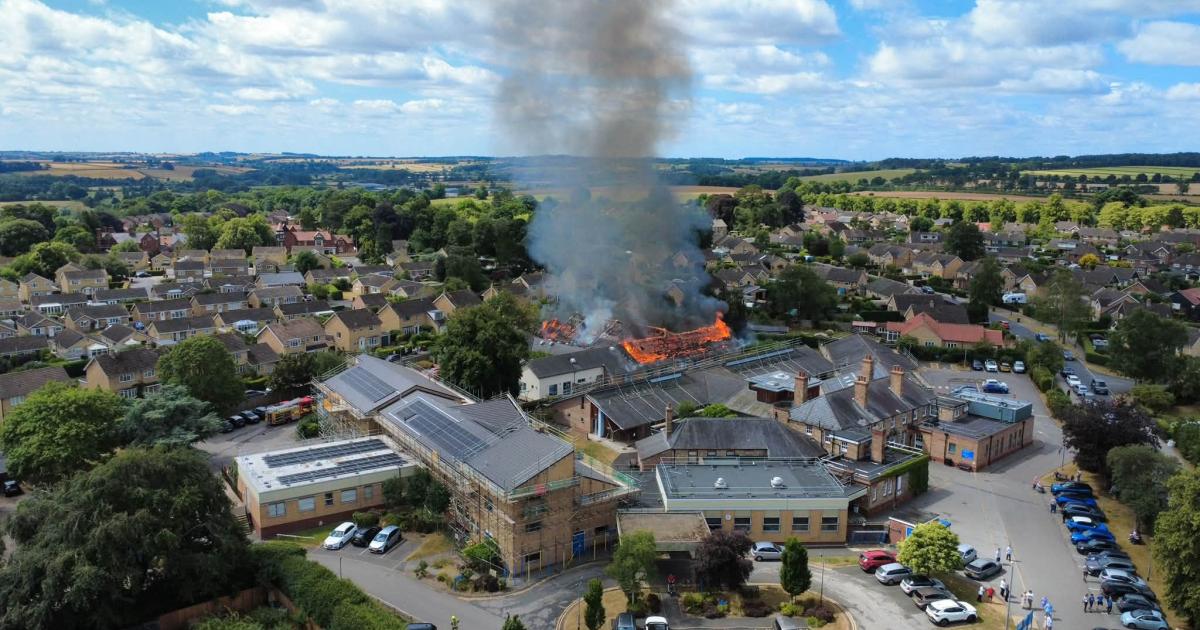 Malton Hospital fire - patients and staff evacuated