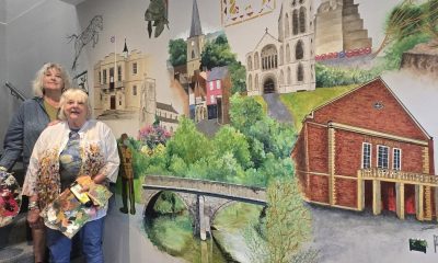 Celebration of Malton heritage with town hall mural