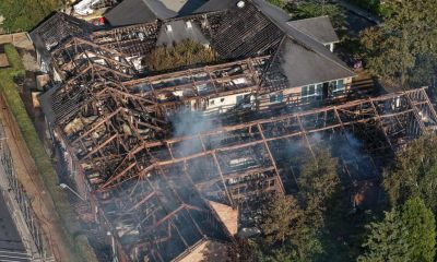 Photos show devastation following fire at Malton Hospital