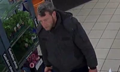 CCTV image after razors stolen from Bootham Sainsbury's