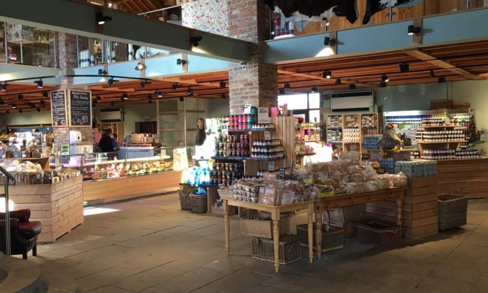Mainsgill - The Farm shop near Darlington, the A1(M) and A66