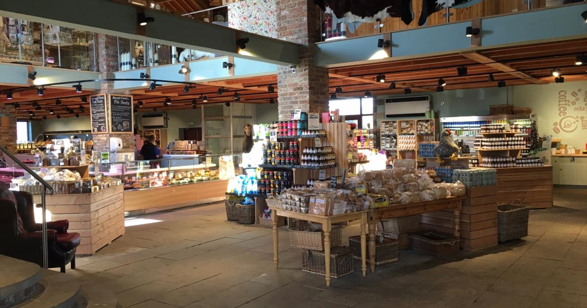Mainsgill - The Farm shop near Darlington, the A1(M) and A66