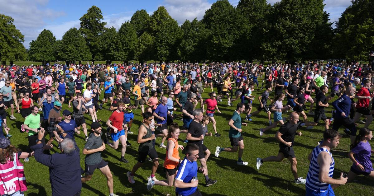 Children who take part in junior parkrun 'feel happier'