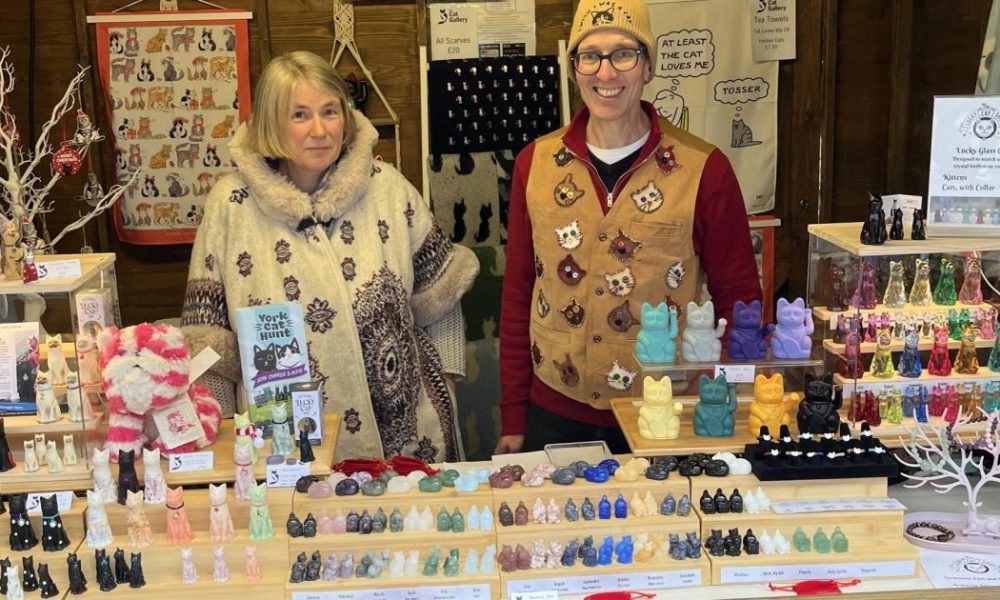 The Cat Gallery in Low Petergate celebrates 25 years in York