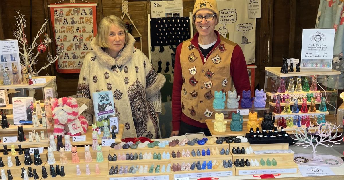 The Cat Gallery in Low Petergate celebrates 25 years in York