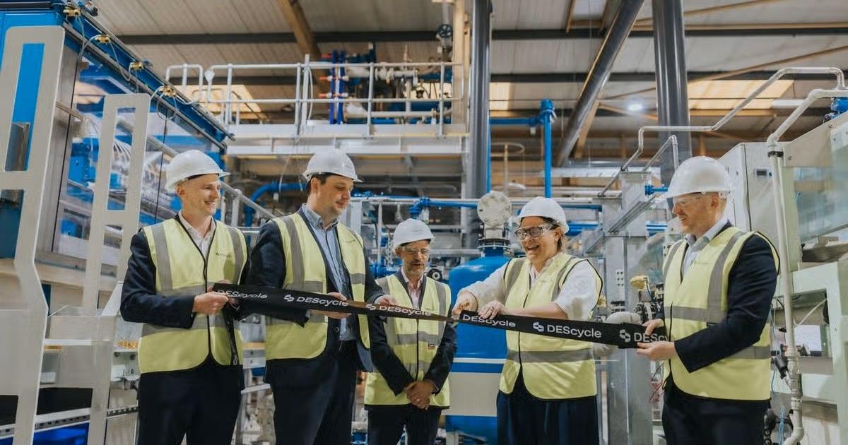 Teeside plant opens to reduce e-waste and cut reliance on metals