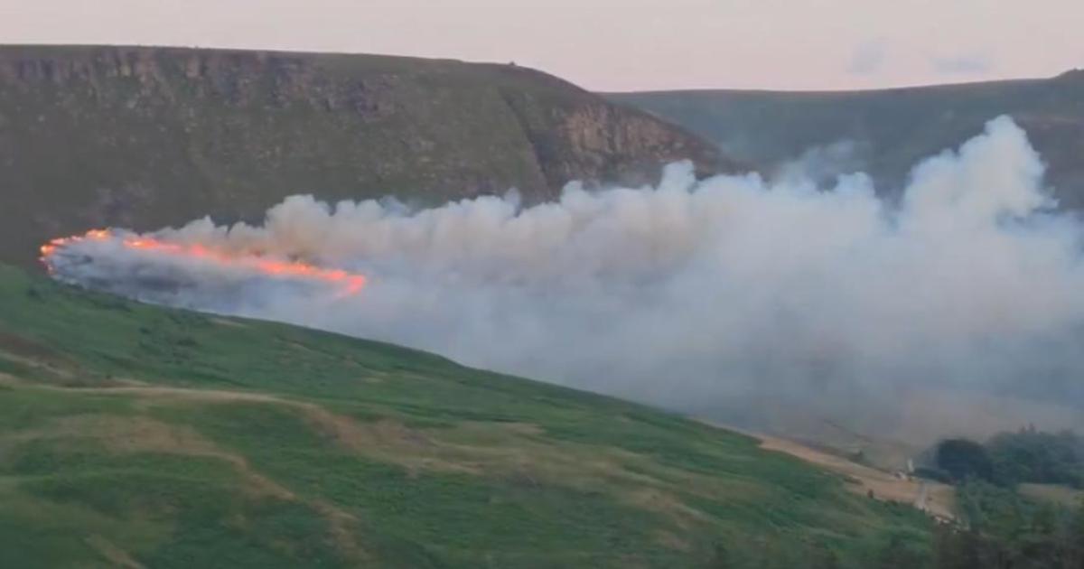 Dovestone wildfire enters fourth day as crews issue update