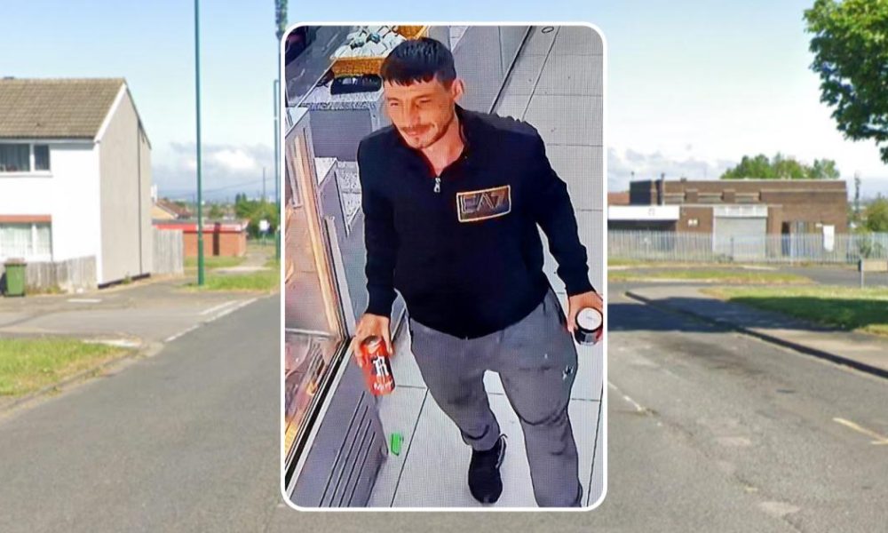 Picture of suspect wanted for 'trying to grab children'