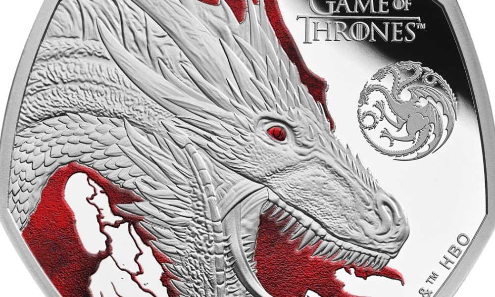 Game of Thrones ‘ice and fire’ coins launched by The Royal Mint