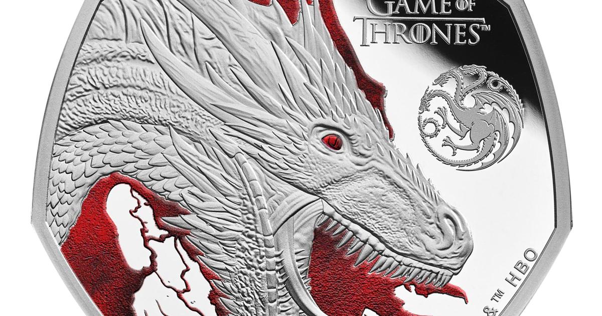 Game of Thrones ‘ice and fire’ coins launched by The Royal Mint