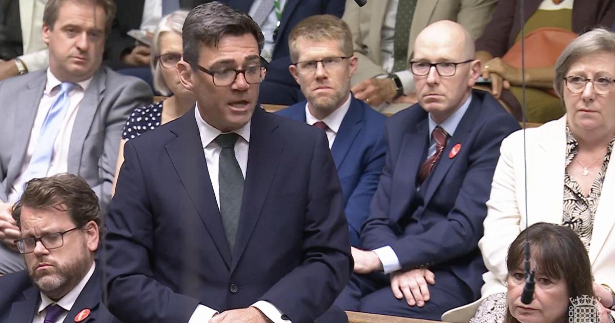 Andy Burnham pledges not to increase income tax, VAT or NI