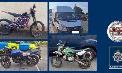 Four illegal vehicles seized in Teesside police crackdown