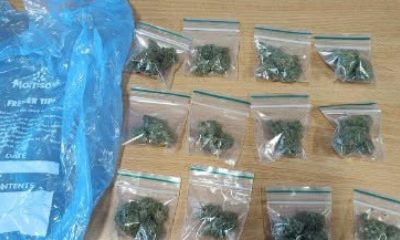 Car stopped on New Lane reveals cannabis bags in Breightmet