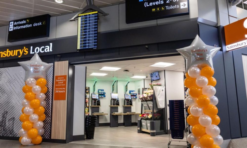 Sainsbury’s opens first store at Manchester Airport