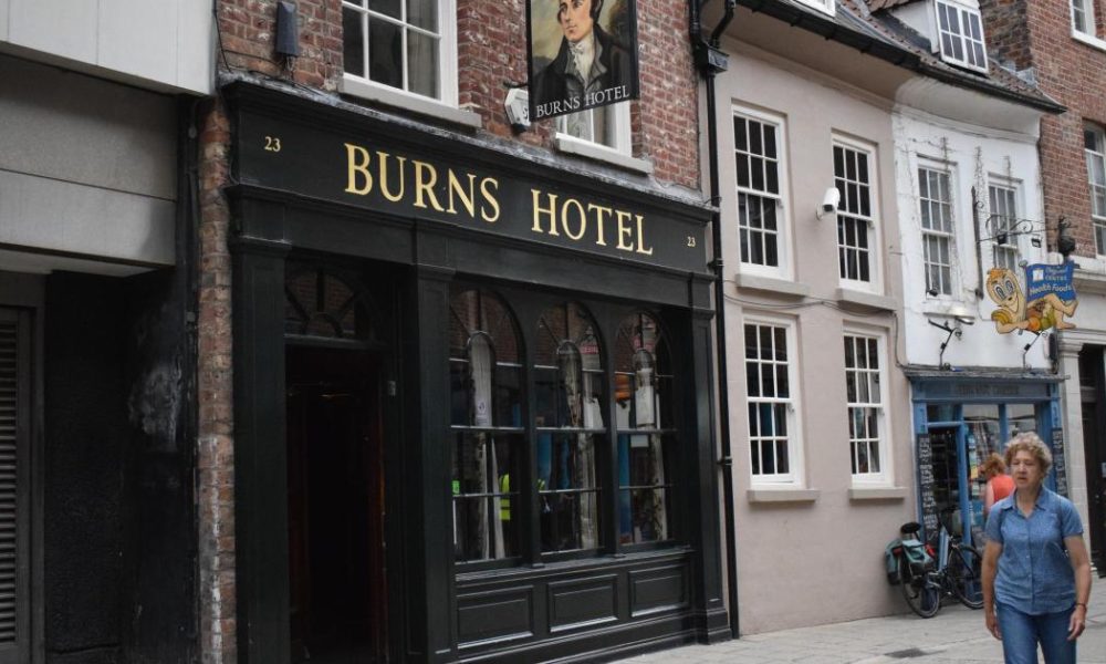 Samuel Smith's Burns Hotel in shortlist of top ten York pubs