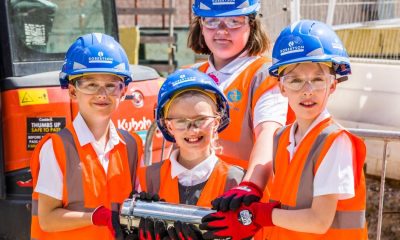 Time capsule buried by Redcar pupils at The Lookout