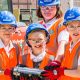 Time capsule buried by Redcar pupils at The Lookout