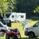 Travellers set up camp on Moss Bank Park over weekend in Bolton