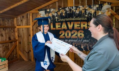 School graduation marks big step for Stockton nursery children