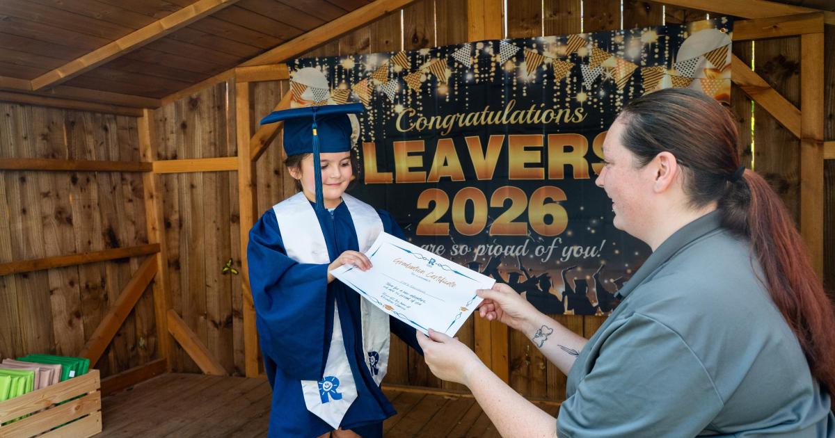 School graduation marks big step for Stockton nursery children