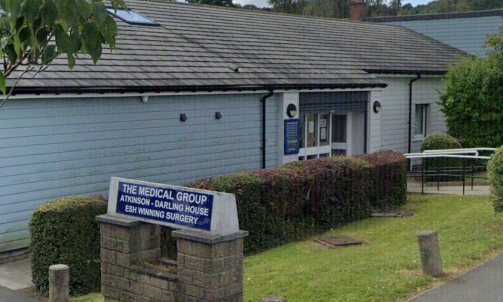 Esh Winning man died in GP practice as nurse took blood