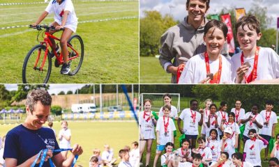 Alistair and Jonny Brownlee celebrate 100th event