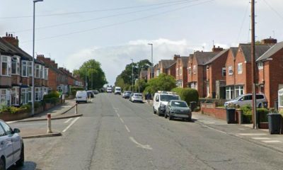 Man arrested after crash between BMW and van in Darlington