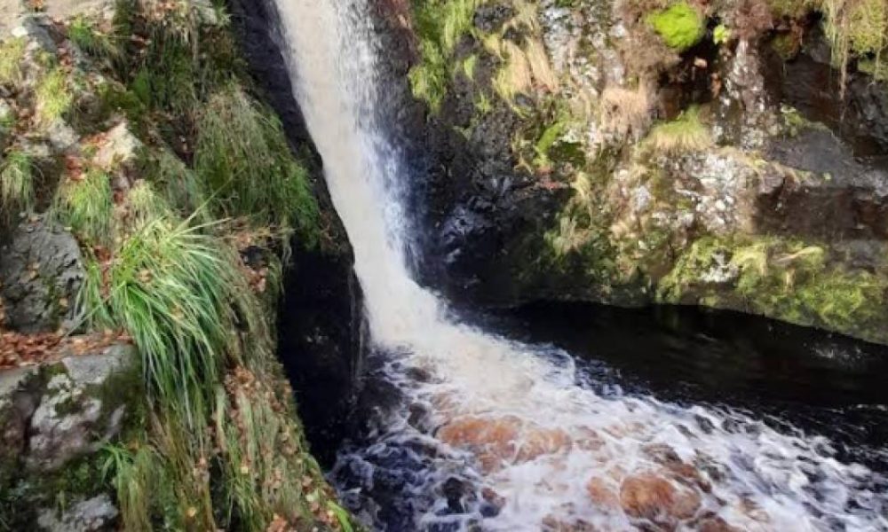Linhope Spout waterfall walk ideal for wild swimming and picnics