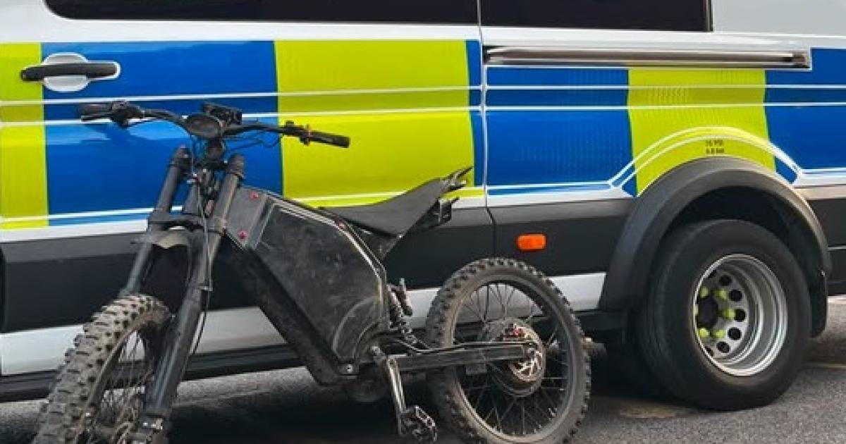Police continue their crackdown on off-road bikers