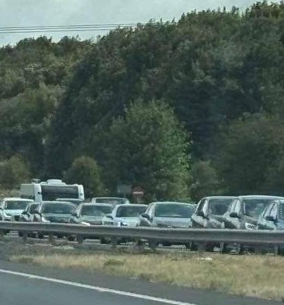 York - A64 delay near Tadcaster heading towards the A1(M)