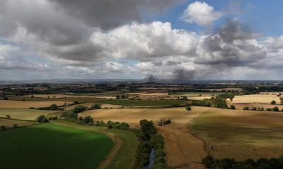 North Yorkshire crews tackle fire near RAF Leeming