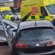 Emergency services respond to two-car crash on Deane Road, Bolton