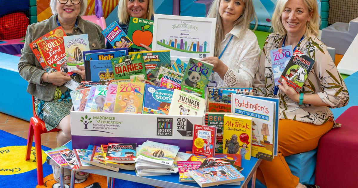 Maximize Education book appeal collects 5,000 books