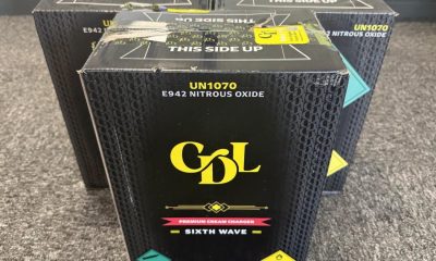 Nitrous oxide canisters recovered from Astley Bridge flat