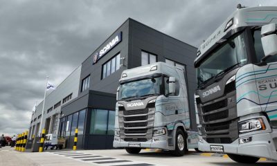 Scania UK has officially opened new Stockton service depot