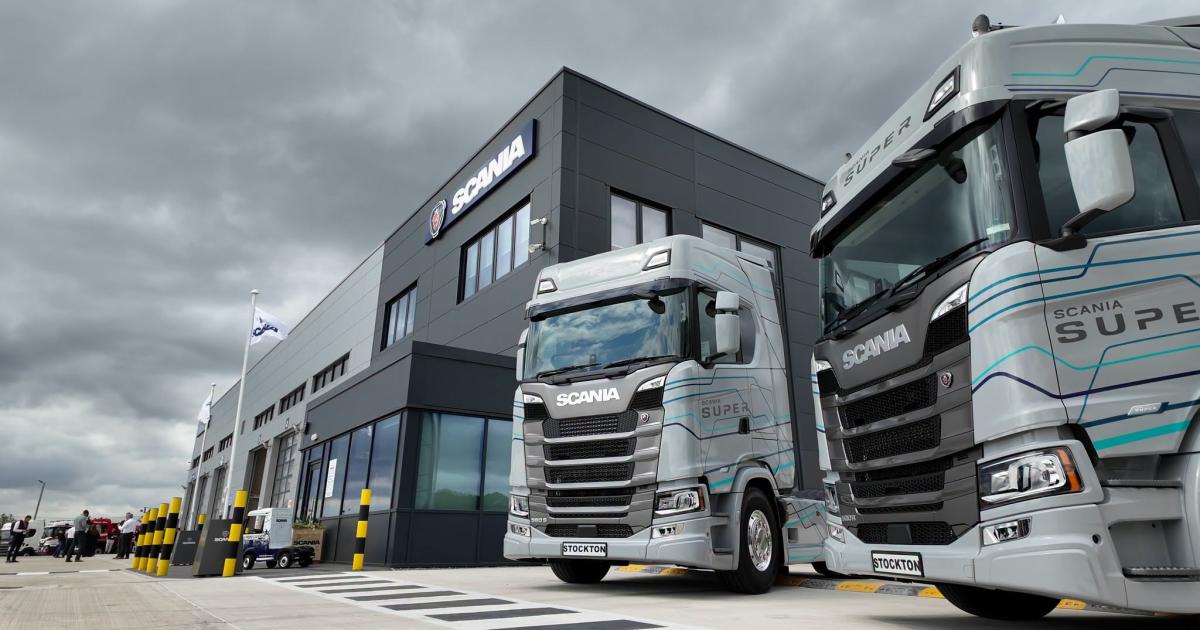 Scania UK has officially opened new Stockton service depot