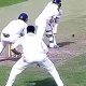 Footage of disputed wicket involving Saltburn clickgate player
