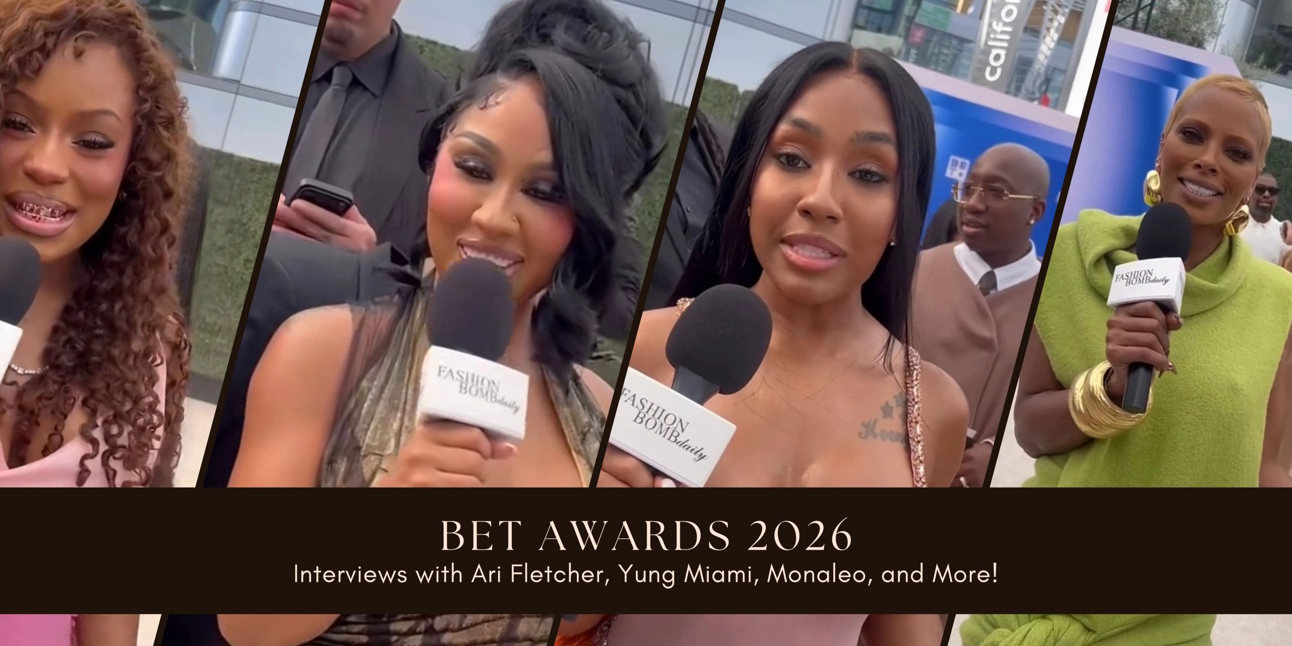 Interview Highlights from the 2026 BET Awards: Ari Fletcher, Yung Miami, Eva Marcille, and More!